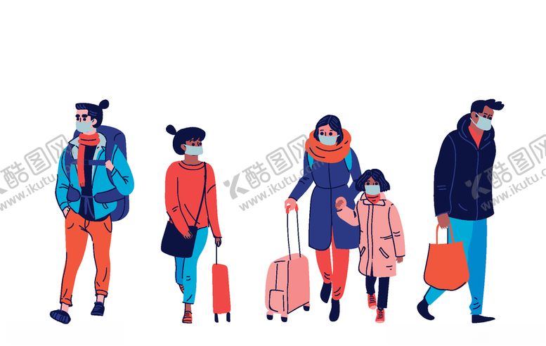 编号：85556106161852116911【酷图网】源文件下载-人佩戴口罩