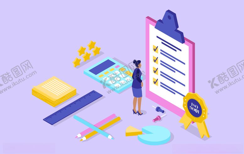 编号：76665209170010317348【酷图网】源文件下载-等距视角插画