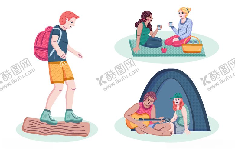 编号：39072109241442511780【酷图网】源文件下载-露营