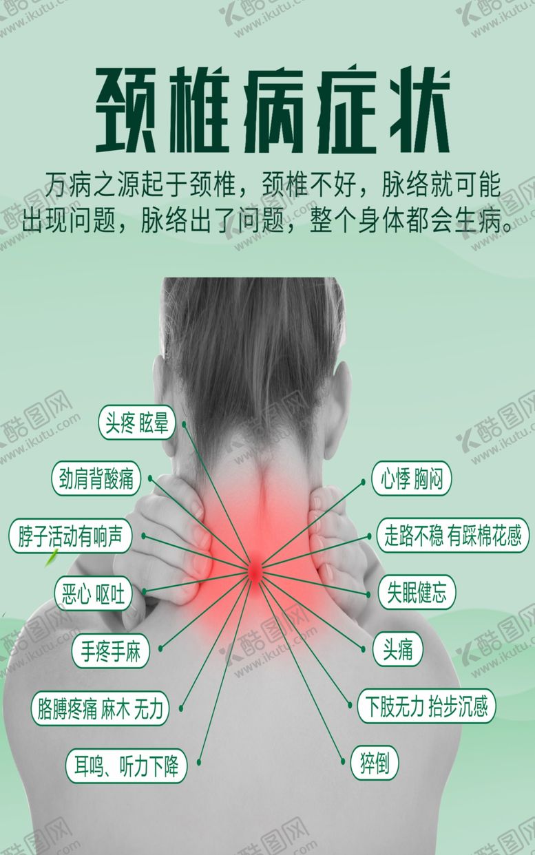 编号：50752804091357341145【酷图网】源文件下载-颈椎空位