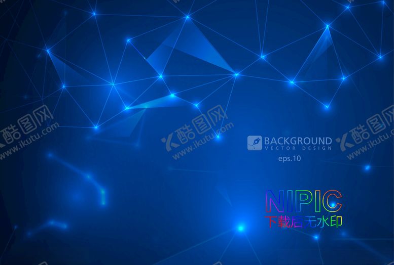编号：91035405180713333780【酷图网】源文件下载-plexus点线背景