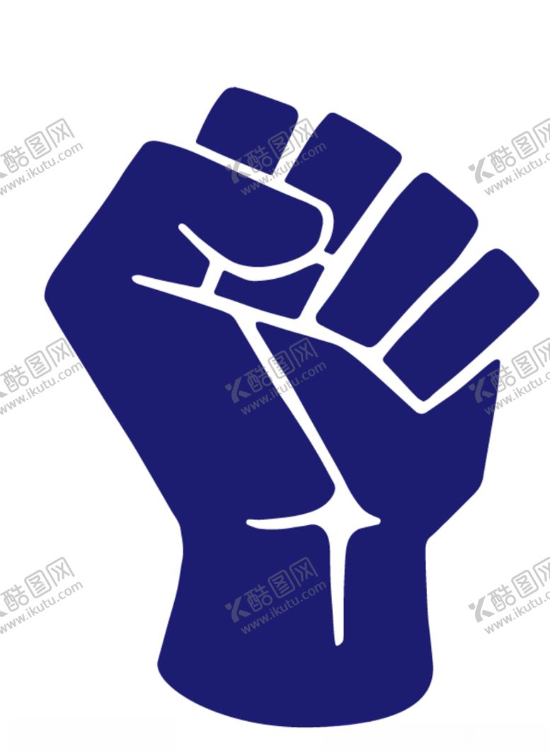 编号：44551305090346285480【酷图网】源文件下载-拳头矢量剪影