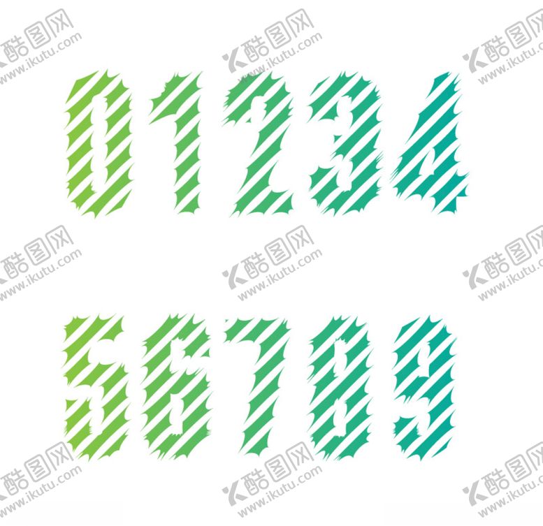 编号：87140110251037225213【酷图网】源文件下载-矢量数字