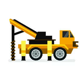交通工具汽车卡形象手绘AI源文件插画