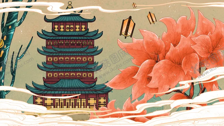 编号：33478503132209078510【酷图网】源文件下载-城市国潮海报
