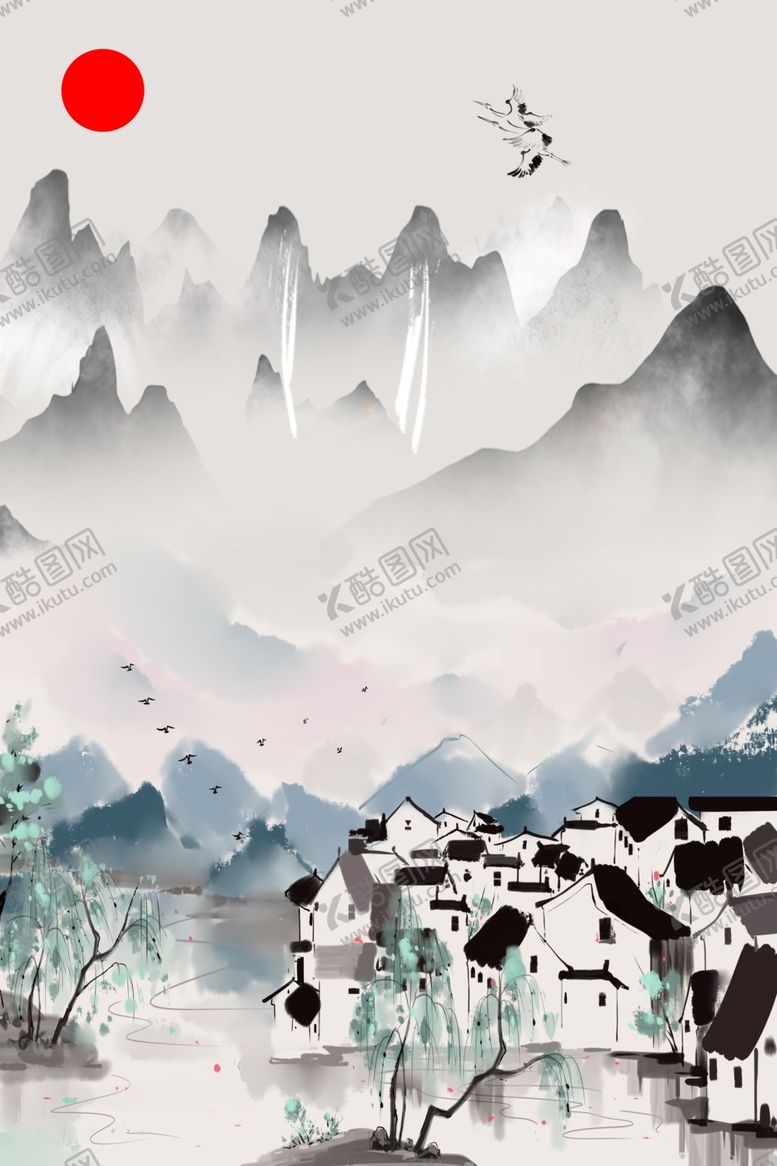 编号：50846907121541503211【酷图网】源文件下载-古风江南