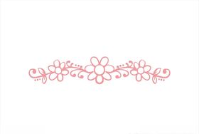 手绘花边