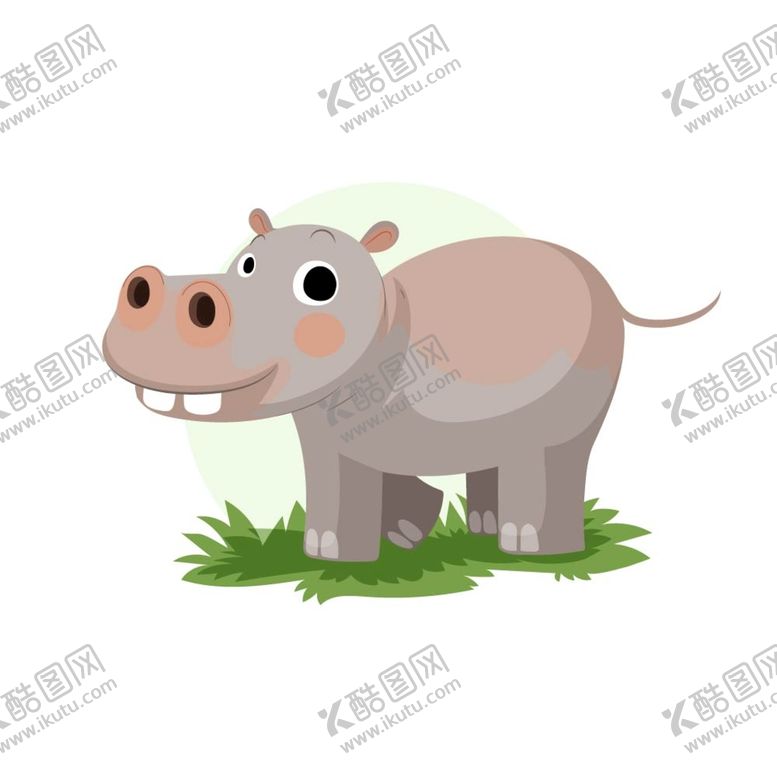 编号：83014209120031345067【酷图网】源文件下载-河马卡通设计