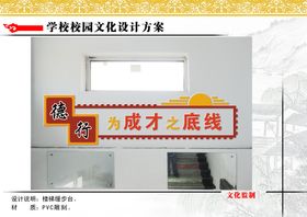 安全常识展板 楼梯效果图