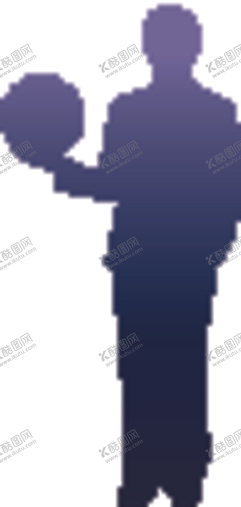 编号：71086505090628573768【酷图网】源文件下载-商业人物剪影