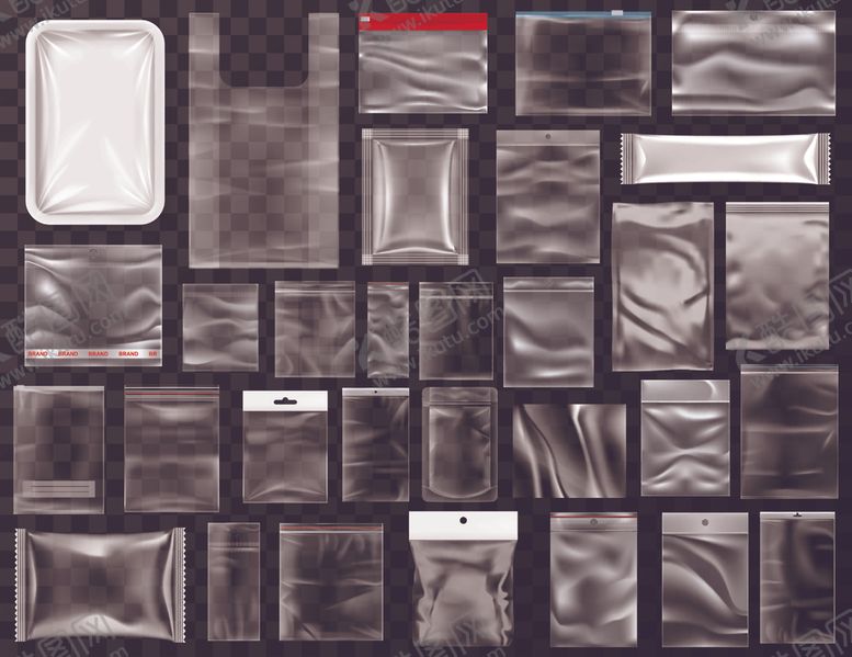 编号：49724604050155057641【酷图网】源文件下载-食品袋样机