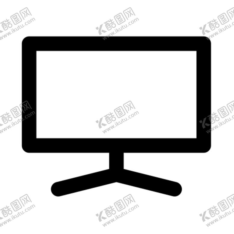 编号：89460709232051491684【酷图网】源文件下载-智能家居图标-电视机