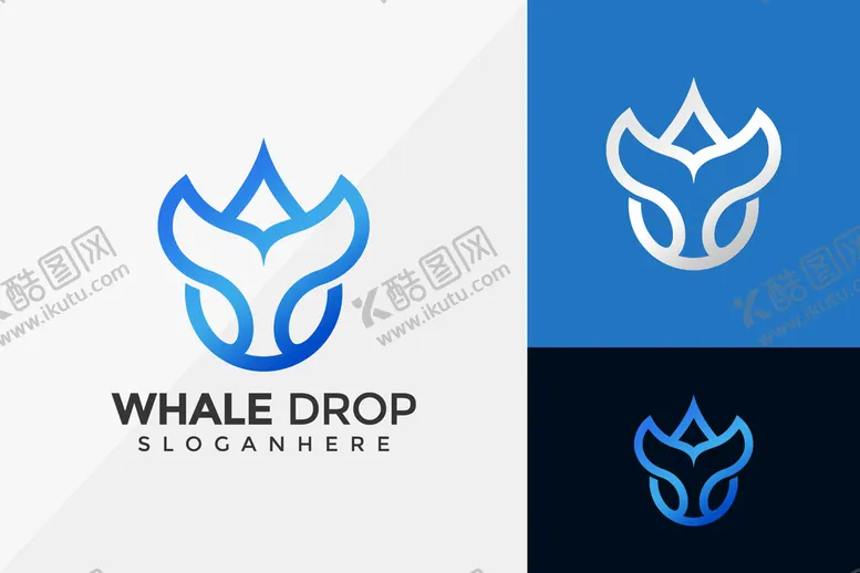 编号：04689109240840450957【酷图网】源文件下载-鲸鱼logo