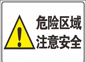 注意安全危险海报
