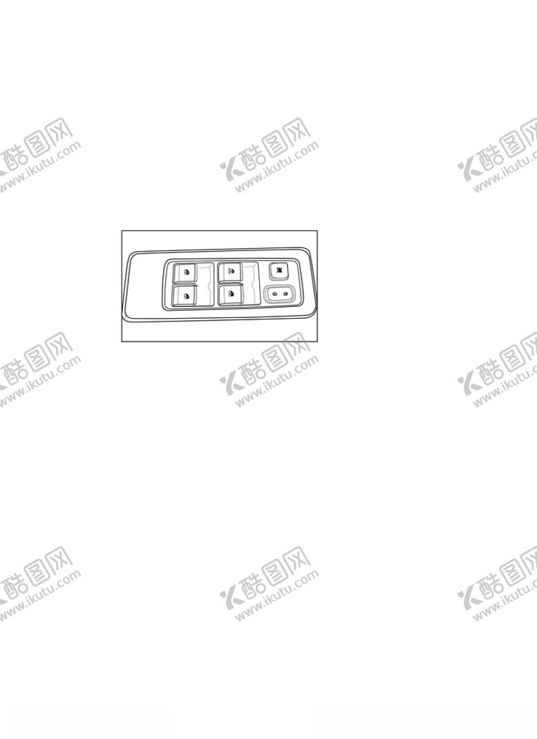 编号：80826305091301404664【酷图网】源文件下载-中控门锁控制按钮