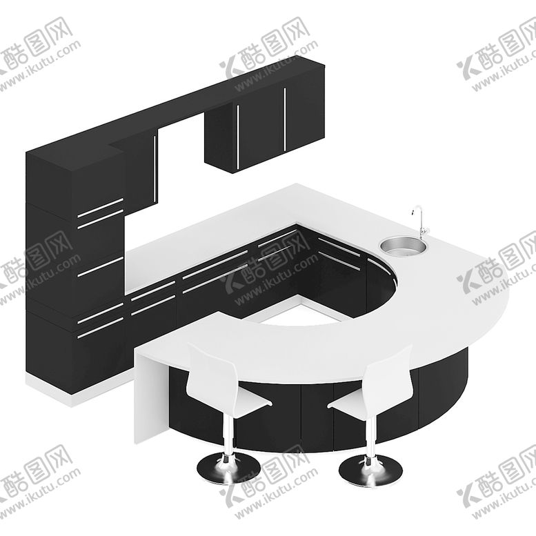 编号：93320102030657211736【酷图网】源文件下载-C4D模型桌子