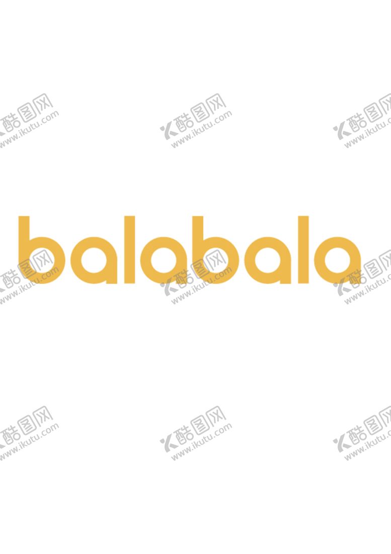 编号：43521910021224538135【酷图网】源文件下载-巴拉巴拉logo