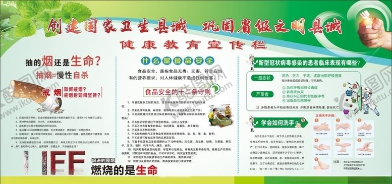 编号：22532705052020462904【酷图网】源文件下载-健康教育宣传栏