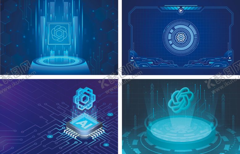 编号：55693112190128417505【酷图网】源文件下载-科技背景