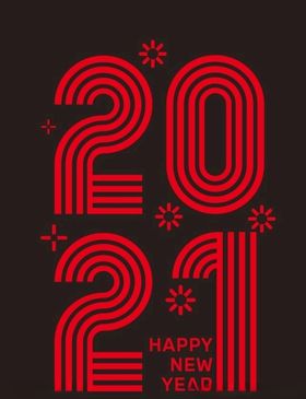 2021牛年窗贴