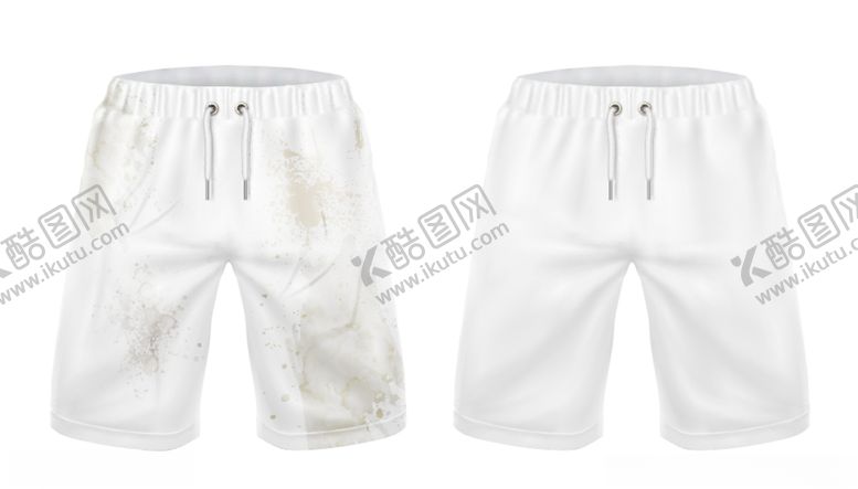 编号：63974709141043406504【酷图网】源文件下载-污渍裤子对比图