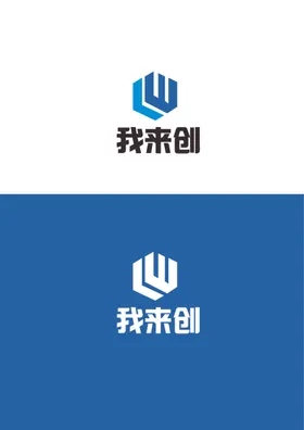 科技标识设计简约字母