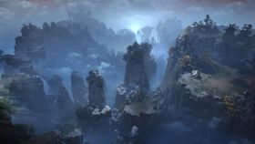 中国风大气插画场景