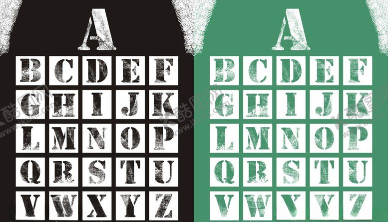 编号：41136910092320371797【酷图网】源文件下载-矢量英文字母