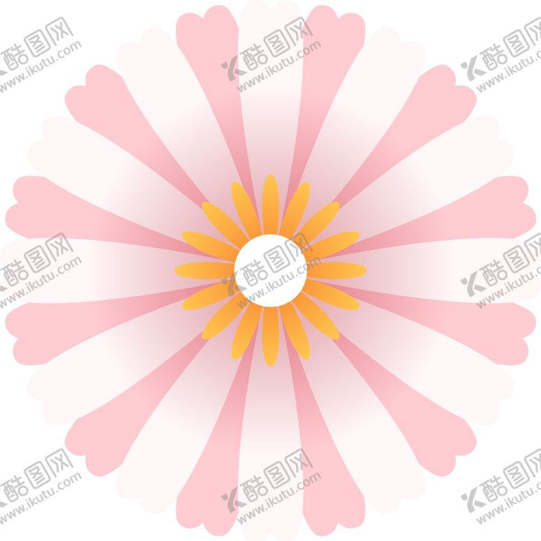 编号：06973209140103100129【酷图网】源文件下载-折纸风格花朵