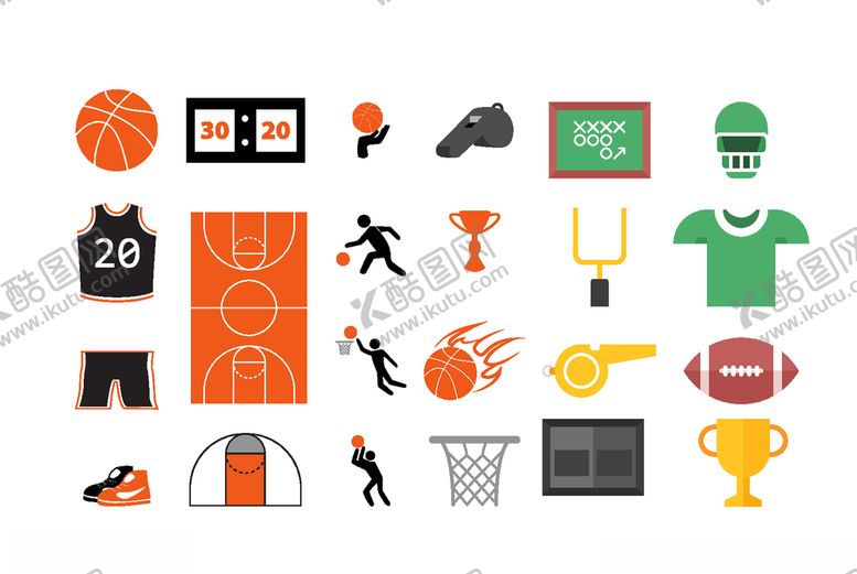 编号：31414910110938044535【酷图网】源文件下载-篮球元素