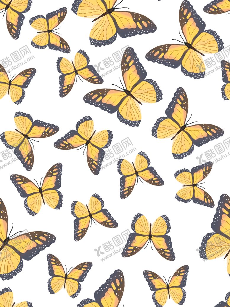 编号：44224309232214318551【酷图网】源文件下载-蝴蝶