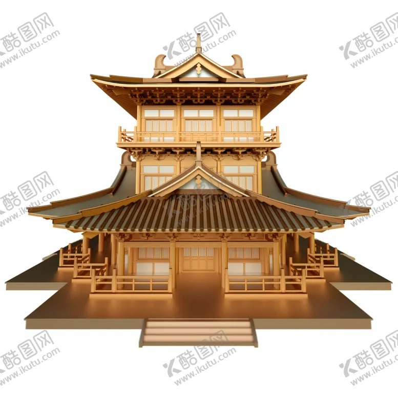 编号：65386206181053117505【酷图网】源文件下载-手绘古建筑