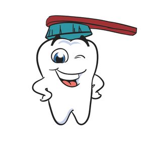卡通牙齿