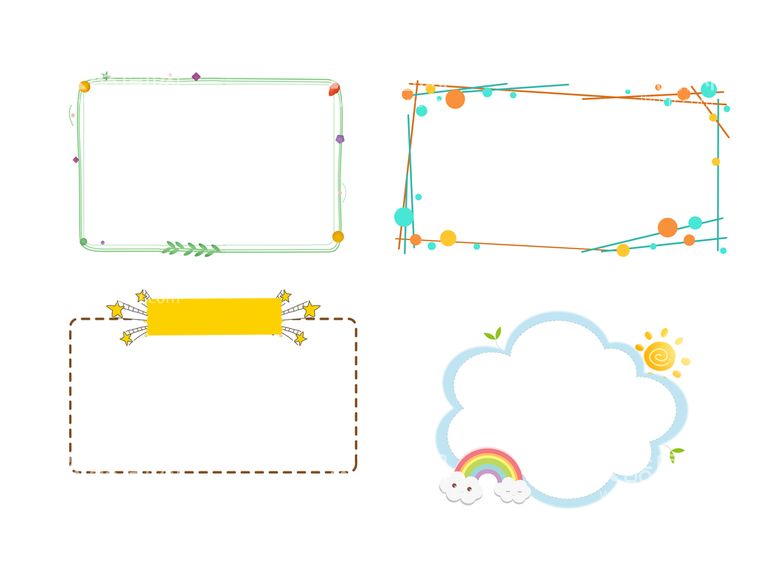 编号：48106410220414268738【酷图网】源文件下载-边框
