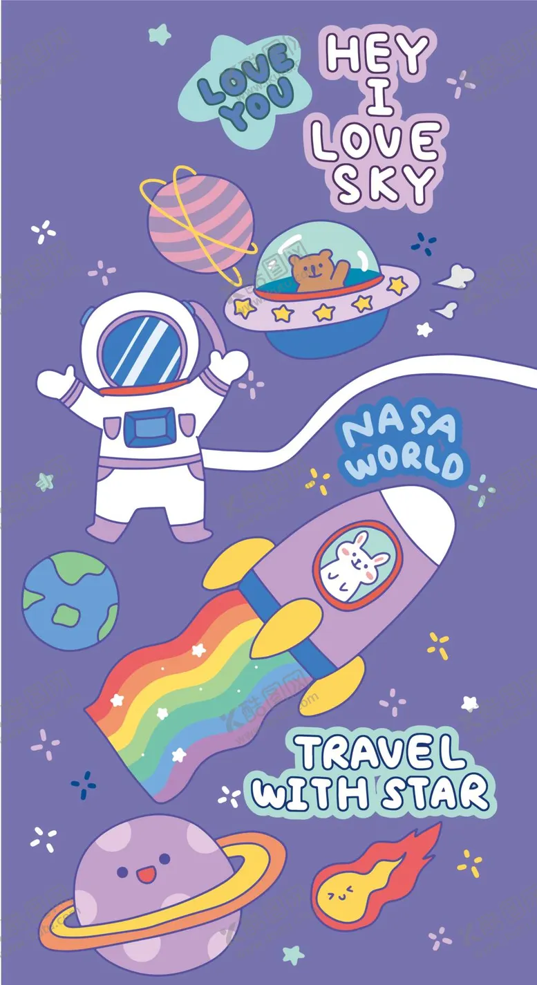 编号：36407209210521480938【酷图网】源文件下载-宇宙太空系列