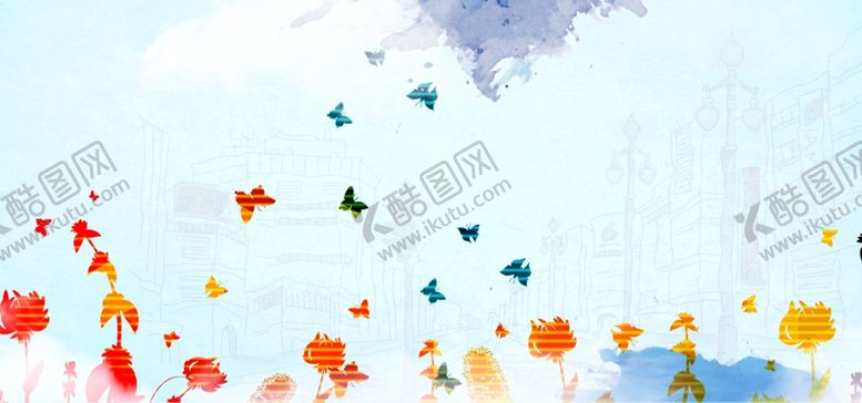 编号：27648804300845473275【酷图网】源文件下载-水彩背景