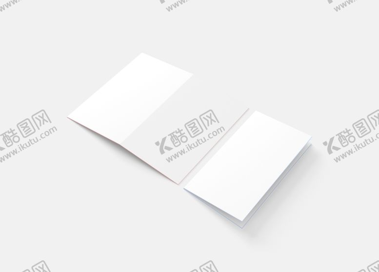 编号：60593410302147334270【酷图网】源文件下载-二折页样机