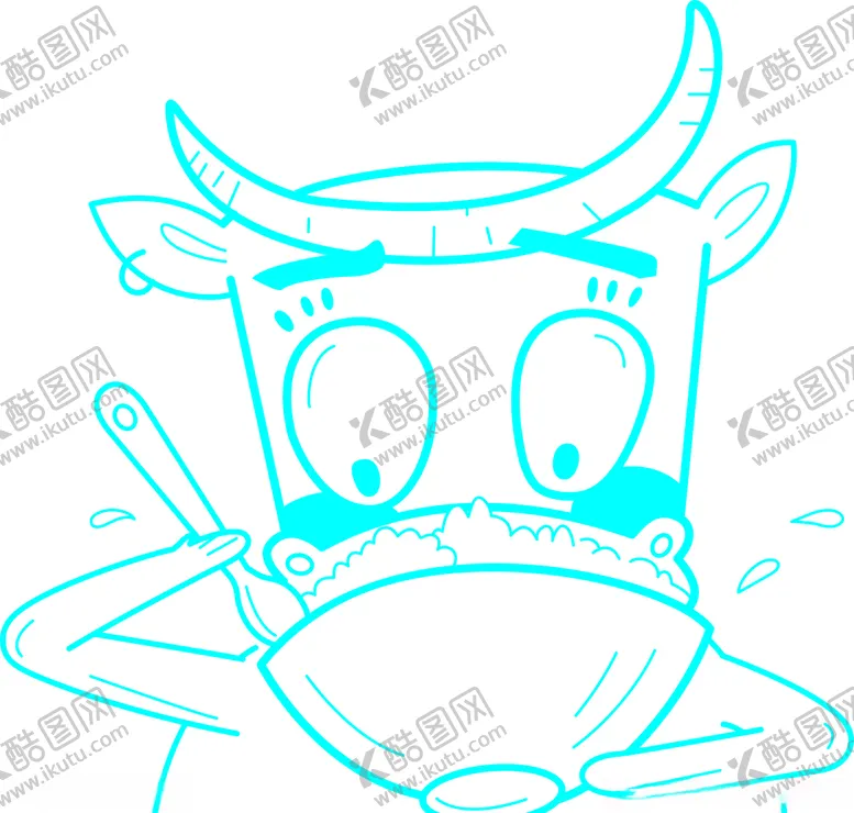 编号：21323006290841086253【酷图网】源文件下载-干饭牛