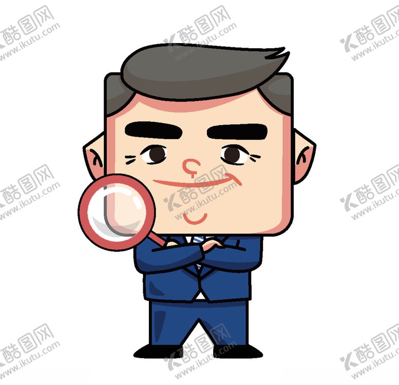 编号：90596210150304006999【酷图网】源文件下载-卡通表情任务人物形象可