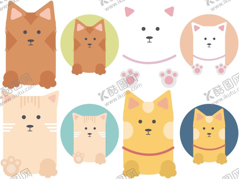 编号：75728604271150087038【酷图网】源文件下载-卡通猫