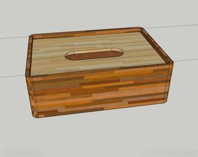 草图大师鱼缸3d