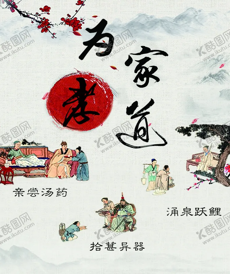 编号：76288605020743491708【酷图网】源文件下载-孝道展板