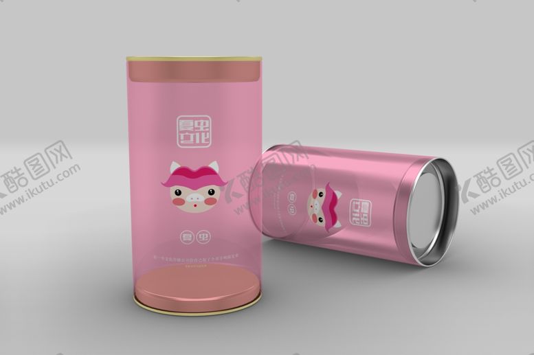 编号：26669110141638234943【酷图网】源文件下载-透明罐样机