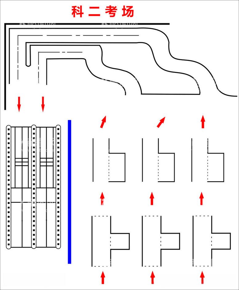编号：98849312151833355044【酷图网】源文件下载-科二考场