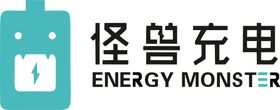 怪兽充电 LOGO 标志