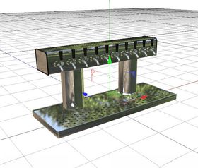 C4D模型水龙头