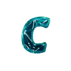 3D破碎数字C