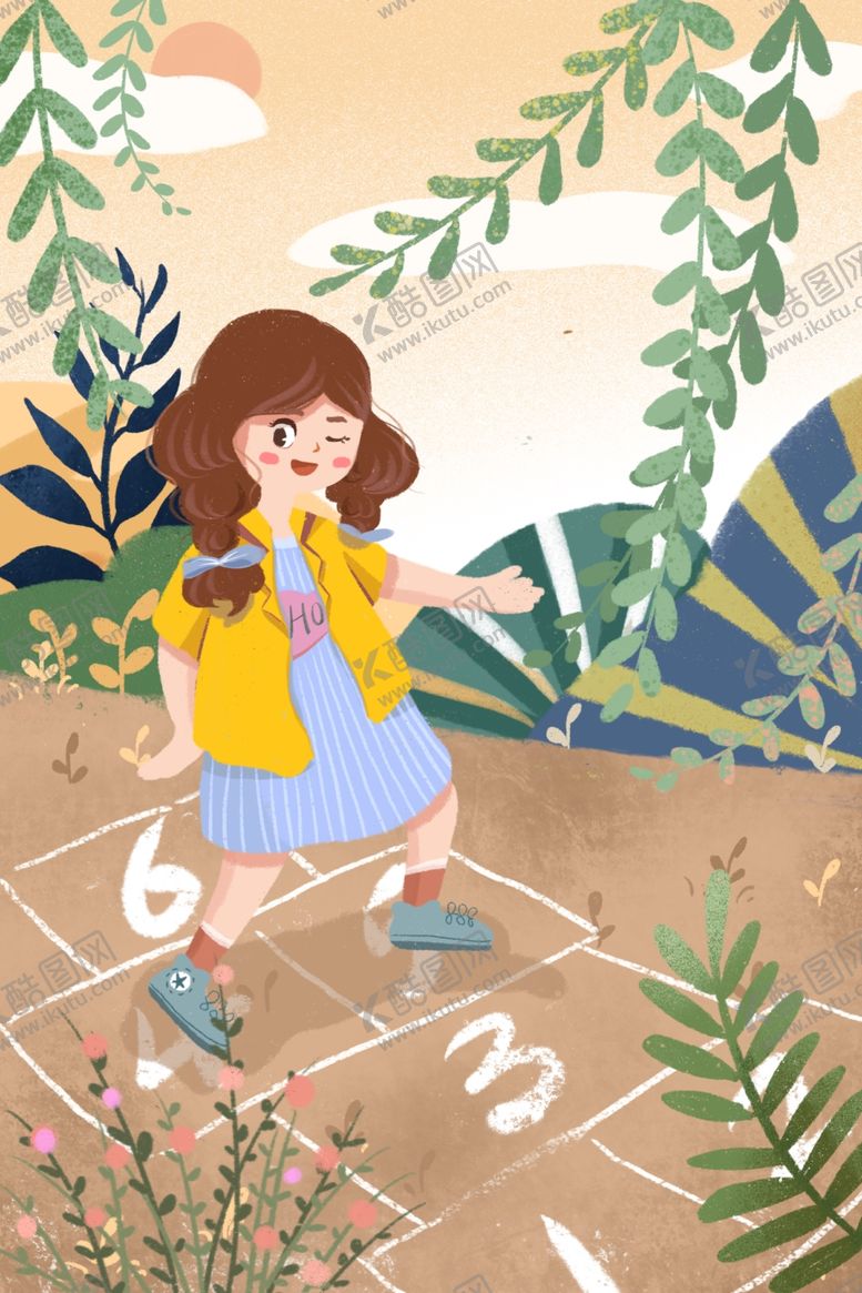 编号：11463610012356141132【酷图网】源文件下载-六一插画
