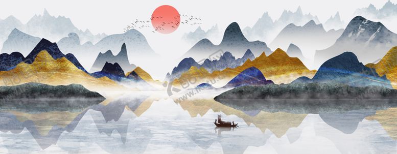 编号：32654605130438324369【酷图网】源文件下载-夕阳西下