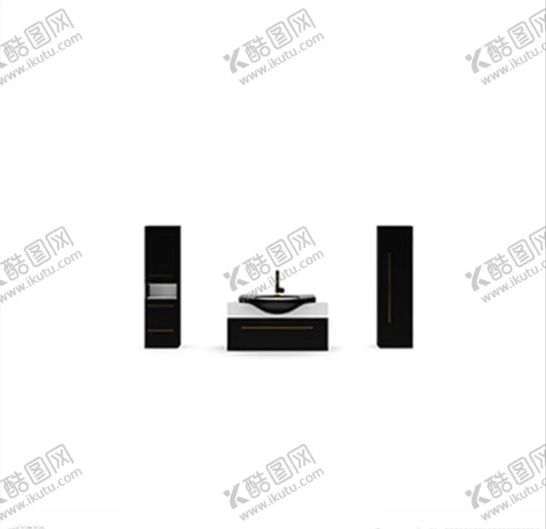 编号：21500504212223175688【酷图网】源文件下载-C4D模型洗漱台柜子